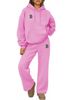 Women's Clothing High End Casual Sports Suits For Women Spring New Style Trendy Fashion Brand Jacket Wide Leg Pants Two Piece Suit-B_ecoleips.com