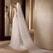 Women's Clothing Soft Mesh Veil For Brides 3 Meter Long With Long Train Wedding Party Wear Includes Hair Comb New Style_ecoleips.com