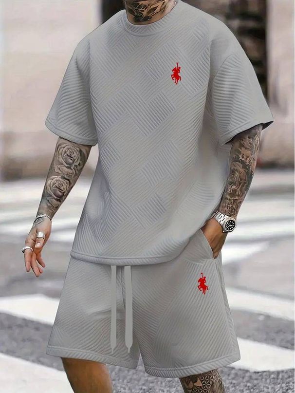 Men's Clothing Internet Celebrity Street Blasting Washed Blue Denim Two Piece Suit Pants Spring And Autumn New Women's Clothing_ecoleips.com