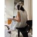 Loufu Spring/Summer New Japanese Sweet-Cool Playful Style Round Neck Sleeveless Bud Loose Youthful Long Dress For Women_ecoleips.com