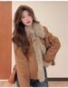 Winter Plush Thick Fluff Jacket Women's Cotton Clothes 2026 New Winter Small Fragrance Maillard Versatile Wear_ecoleips.com