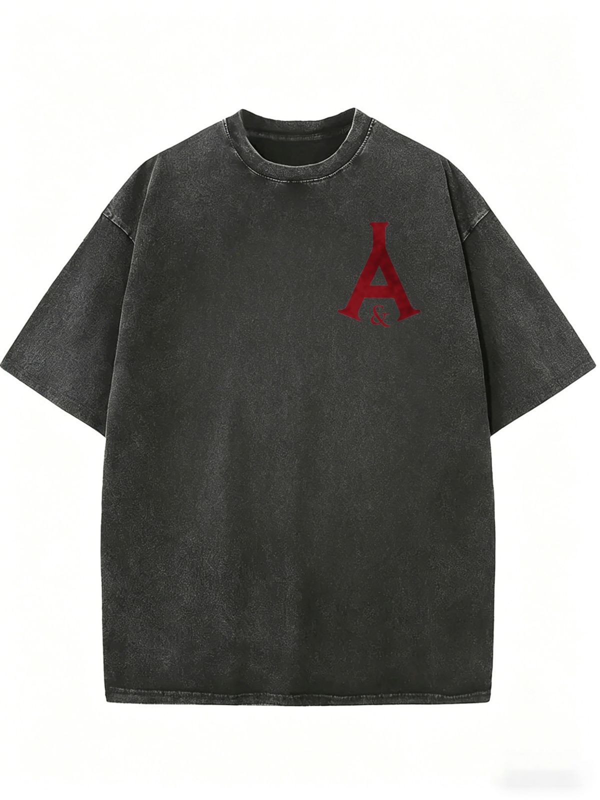 Women's Soft Touch Washed T-Shirt, Oversized Fit Summer Essential Top_ecoleips.com