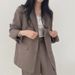 Blazer New Style Korean Fashion Slim Fit Women's Outerwear Fairy Like Versatile_ecoleips.com