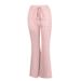 AD165 Spring/Summer 2025 New Slimming Pocket Draped Tie-Waist Casual Loose Comfortable Wide-Leg Women's Pants_ecoleips.com
