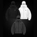 Unisex Fleece-Lined Hoodie – Oversized Fit, Double Hood, 3D Embroidery (Black/White/Gray/Flag Print, S-XXL, Streetwear Essential)_ecoleips.com