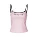 Women's Strapless One-Shoulder Camisole Slim Fit Tank Top Printed European American Style Hot Girl Fashion_ecoleips.com