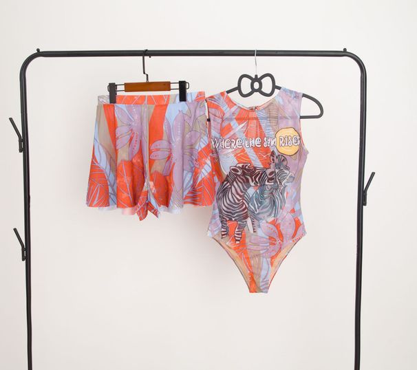 Russian Women's One Piece Swimsuit 2025 European And American Style Bikini Kruppnik Sun Protection Clothing_ecoleips.com