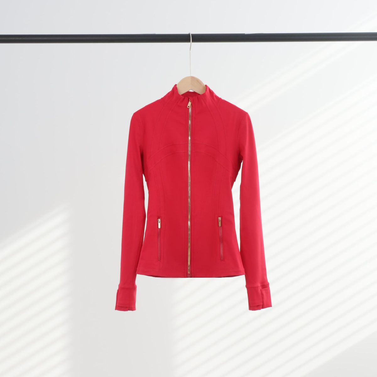 Women's Slim-Fit Stand Collar Yoga Jacket - Breathable & Stylish Workout Top For Gym & Outdoor Activities_ecoleips.com