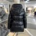 Women's Black Gold Short Down Jacket With Hood, Thickened Slim-Fit Waist Design, Winter Warm Coat, High-End White Goose Down, Casual & Stylish_ecoleips.com