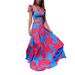 Women's Clothing Fashion Printed Off Shoulder Digital Printed Dress For Women_ecoleips.com