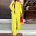 Women's Clothing New Fashion Casual Suits For Women Elastic Cotton Wide Leg Pants Two Piece Suits In Stock_ecoleips.com