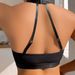 New Style Large Bust Push-Up Vest Bra Adjustable Halter Strap Outer Wear_ecoleips.com