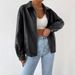 Women's Clothing Retro Motorcycle Leather Jacket Autumn Winter Fashion Top Coat Stylish Couple's Outerwear_ecoleips.com