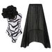 Women's Clothing One Piece Swimsuit Women's Tight Fitting Slim Big Flower Swimsuit Suit Beach Chiffon Long Skirt_ecoleips.com