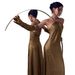 Women's Clothing Gold Pleated Halter Neck Maxi Dress Style High End Design Sleeveless Off Shoulder Slit For Women_ecoleips.com