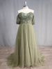 Women's Clothing ( Wedding Dress Beaded New Party Wedding Dress One Shoulder Dinner_ecoleips.com
