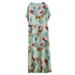 In Stock New Cross-Border Bohemian Middle Eastern Robe 100kg Plus Loose Large Size Women's Dress_ecoleips.com