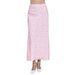 Women's Clothing Spring And Summer New Temperament Floral Satin Printed Drape High Waist Skirt_ecoleips.com