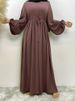 Ramadan Muslim Loose Black Abaya For Womens Kimono Dubai Zipper Front Robe Moroccan Long Dress Jalabiyat Arab Eid Women Kaftan_ecoleips.com