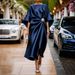 Women's Elegant Beaded Satin Design Dress For Commuter Temperament_ecoleips.com
