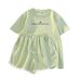 Women's Korean Style Milk Silk Lounge Set - Drawstring Short Sleeve Top & Loose Shorts 2-Piece Outfit (Casual, Summer, Sporty)_ecoleips.com