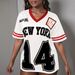 Women's Summer Fashion V Neck T-Shirt Short Sleeve Stylish Chic Loose Fit Digital Print New_ecoleips.com