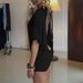 Women's Clothing Sexy Solid Color Hip Dress Short Sleeve Round Neck Summer Fashion Backpack Dress_ecoleips.com