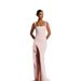 Women's Clothing New Style Solid Color Sexy Slim Fashion Waist Irregular Slit Long Skirt Suspenders_ecoleips.com