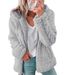 Women's Winter Coat With Hooded Woolen Fleece_ecoleips.com