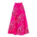 Women's Clothing Swimwear New Petal Decoration Fluorescent Color One Piece Swimsuit Holiday Suit Female_ecoleips.com