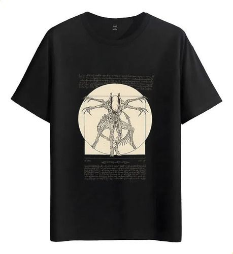 Women's T-Shirts Tshirt Muscle Freaks Vitruvio Style Alien T-shirt_ecoleips.com