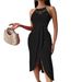 2026 New European And American Fahion Spring/Summer Hip-Hop Style Street Trend Halter Neck Sleevele Aymmetrical_ecoleips.com