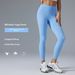 New European And American Style Peach Shaped Butt Lifting Sports Fitness Pants, No Embarrassing Seams, High Waisted Tight Yoga Pants_ecoleips.com