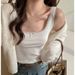 Women's Slim Fit Lace Camisole Tank Top Pure Sexy Base Layer Conceals Side Boob Spring/Summer New Style_ecoleips.com