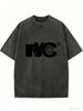 Women's Vintage Style Tee, Loose Comfortable Short Sleeve T-Shirt For Effortless Summer Fashion_ecoleips.com