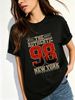 Women's Vintage New York 98 City Skyline Graphic T Shirt Casual Round Neck Short Sleeve Loose Fit Streetwear Summer Daily Tops_ecoleips.com
