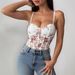 European And American Summer Fashion Sexy Nightclub Style Hot Girl Solid Color Tank Top Fishbone Underwire Crop Top Slim Fit_ecoleips.com