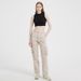 2025s Plus Size Women's Cargo Multi-Pocket Sweatpants Loose Tactical Slimming Casual Long Pants Wide Leg_ecoleips.com