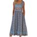 2024 Spring/Summer New Printed Sleeveless Head For Women's Casual Dress_ecoleips.com