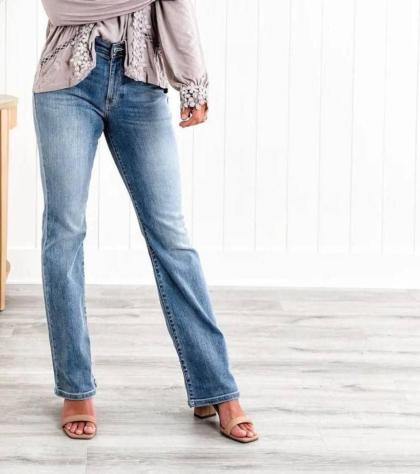 Women's Clothing Large Size High Elastic Slim Jeans Female_ecoleips.com