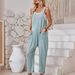 Summer Women's Cotton Jumpsuit – Sleeveless Overalls With Pockets Casual Loose Fit Romper | Streetwear Fashion | Lightweight & Breathable_ecoleips.com
