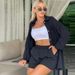 Women's Clothing ladies long-sleeved shorts loose casual women's clothing two-piece suit_ecoleips.com