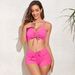 Women's Clothing New Ribbed Bikini Swimsuit Boxer Shorts Swimsuit Women Fitness Yoga Clothes Bikini Spot_ecoleips.com