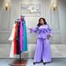 Women's Plus Size Fashion Two Piece Set Pleated Long Skirt Cross Border Miyake Style Top And Bottoms Ensemble_ecoleips.com