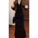 Luxury Two-Piece Set – Elegant Korean-Style Blazer & Skirt Outfit For Women (S/M/L/XL, Black)_ecoleips.com