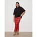 Women's Slim Fitting Elegant Sequined Midi Skirt Style Sexy Tassel Detail Versatile Bottoms_ecoleips.com