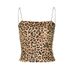 Animal Print Bandeau Top Women's Sexy Crop Tube Summer Fashion Staple Clothing_ecoleips.com