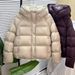Women's Clothing Fluffy Puffer Jacket With Hood - Oversized Short Coat For Women, Lightweight Winter Cloud-Like Comfort, Trendy Streetwear In 5 Colors_ecoleips.com