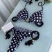 Handwoven Rope Bikini Set - Sexy Solid Color Swimwear For Women, High Elasticity & Quick Dry, Multiple Colors Available_ecoleips.com