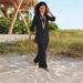 Women's Casual Fashionable Plus Size Suit Cotton And Linen Loose Fit Style New Clothing Set_ecoleips.com